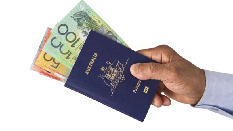 $10,000 australian visa