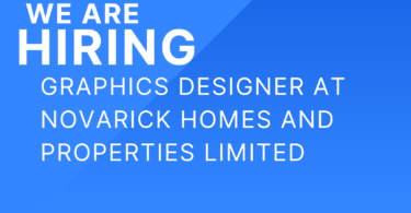 Graphics Designer at Novarick Homes and Properties Limited