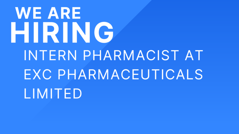 Intern Pharmacist at ExC Pharmaceuticals Limited